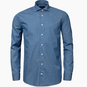 ETON 

Contemporary-Fit Chambray Soft Casual Shirt